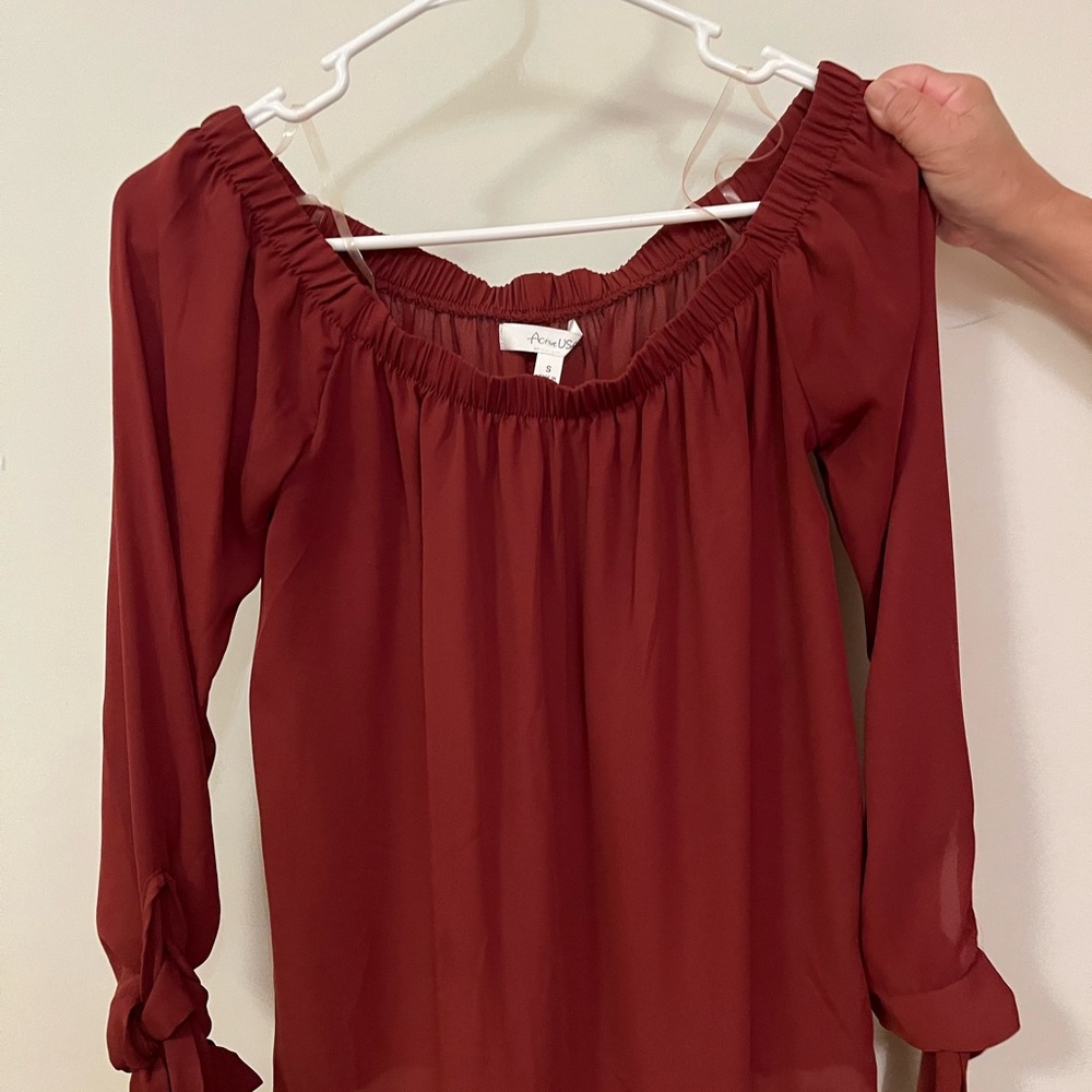 Off the shoulder tops